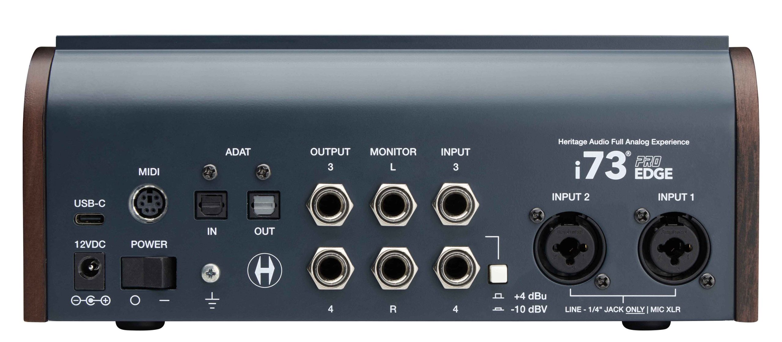 i73® PRO: Heritage Audio Features Class A USB-C Audio Interfaces