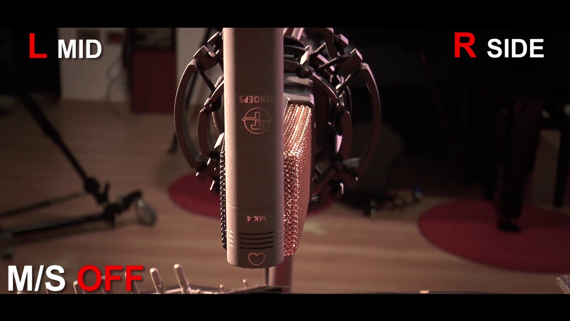 Comparazione del suono di due coppie di microfoni con tecnica MS