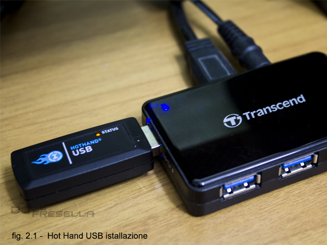 fig.2.1 Hot Hand Usb - Installazione - Age of Audio