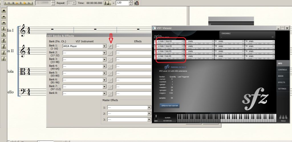 Fig.1 Finale 2014 -Garritan